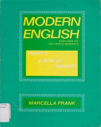Modern English Exercise For Non- Native Speakers part I Part Of Speech